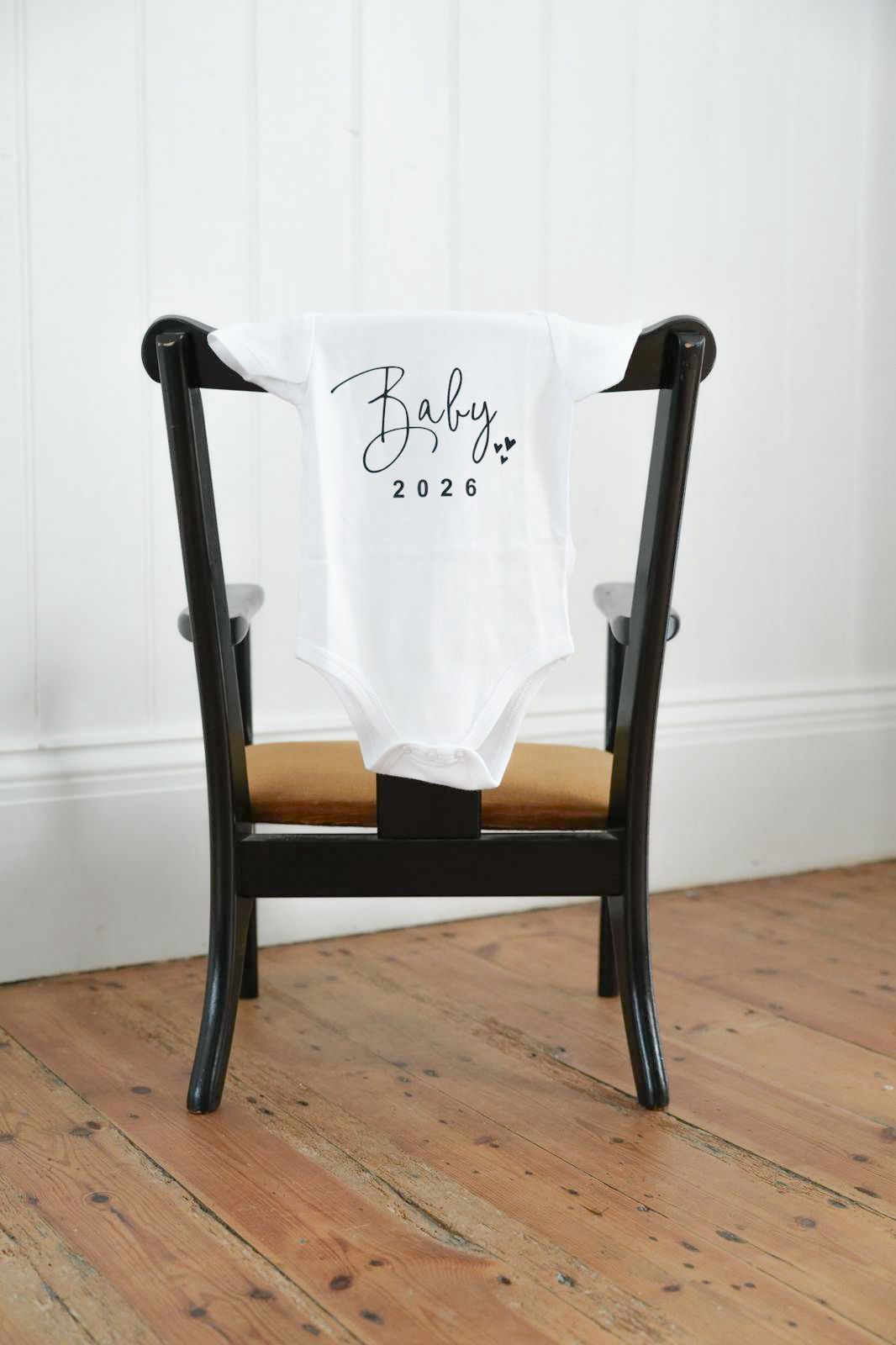 Baby 2026 Pregnancy Announcement Bodysuit